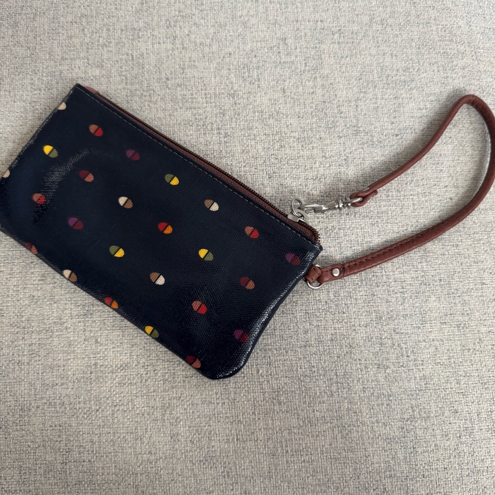 Fossil Key-Per Multicolor Patterned Wristlet - Picture 4 of 7